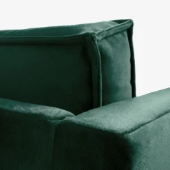 The Duchess velvet 3,5-zits bank groen