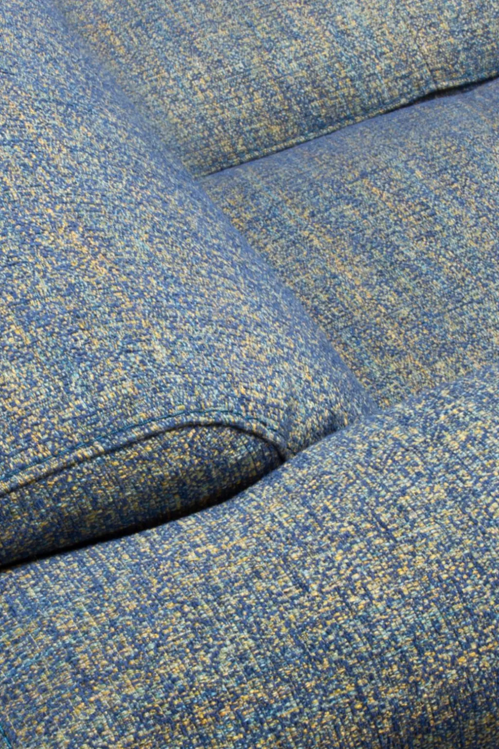 The Duke bank 2,5-zits donkerblauw