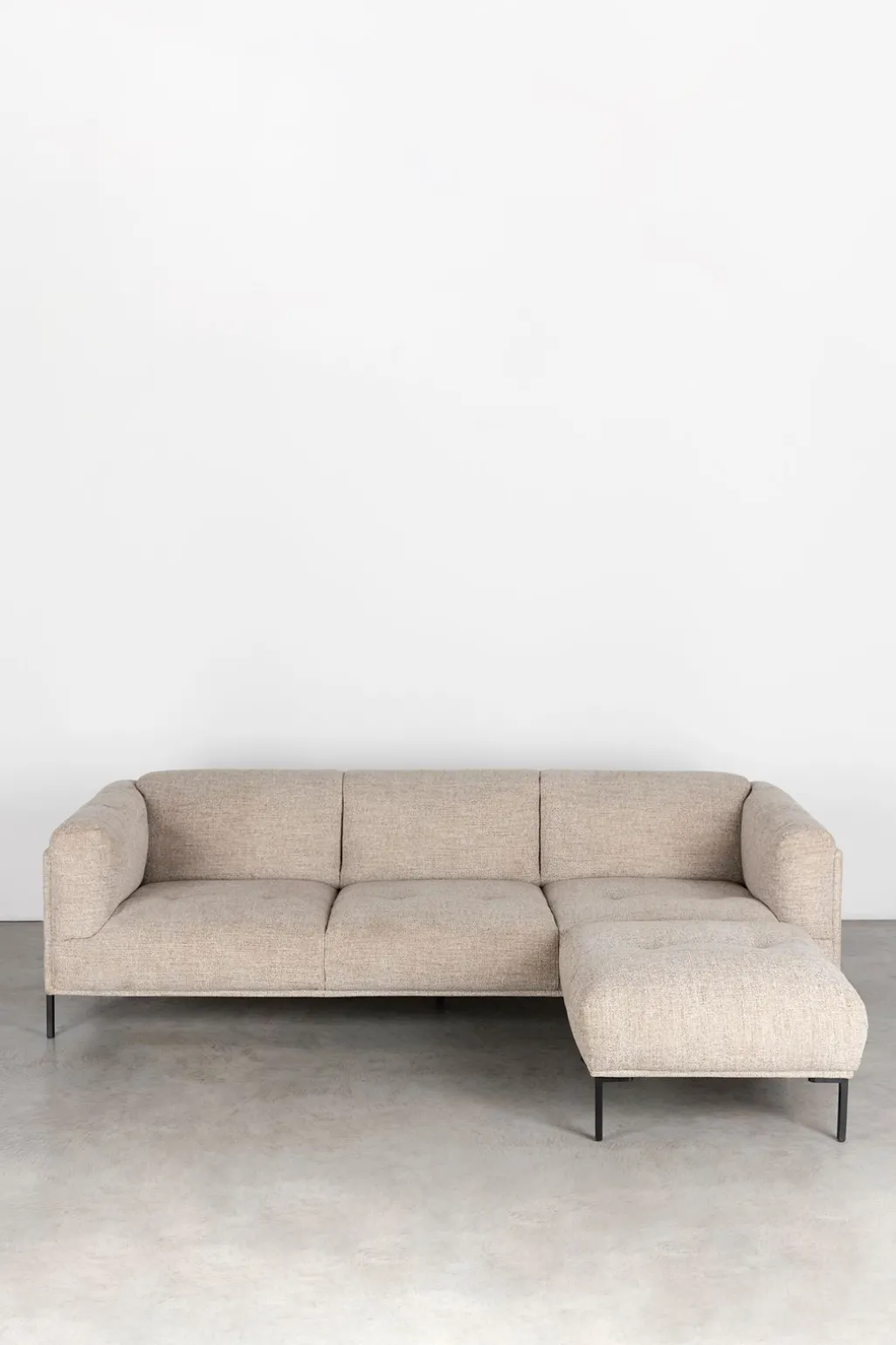 The Duke hocker naturel