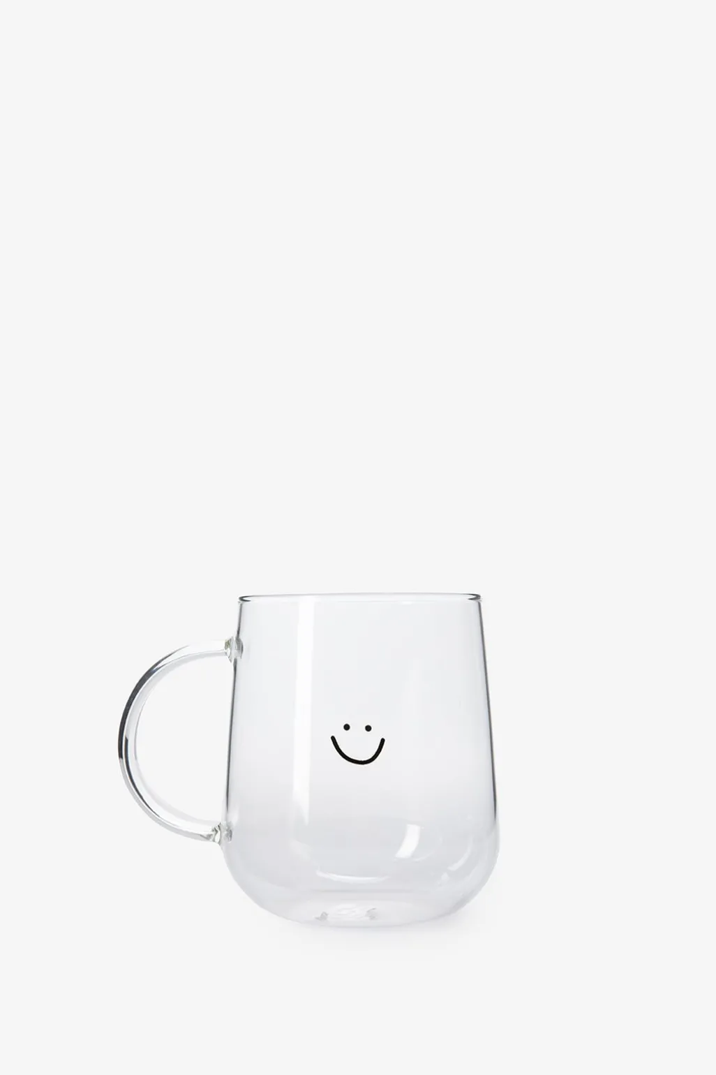 Theeglas met smiley