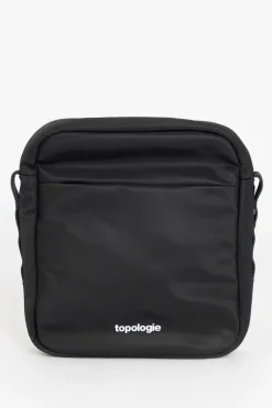Topologie zwarte vierkante tas