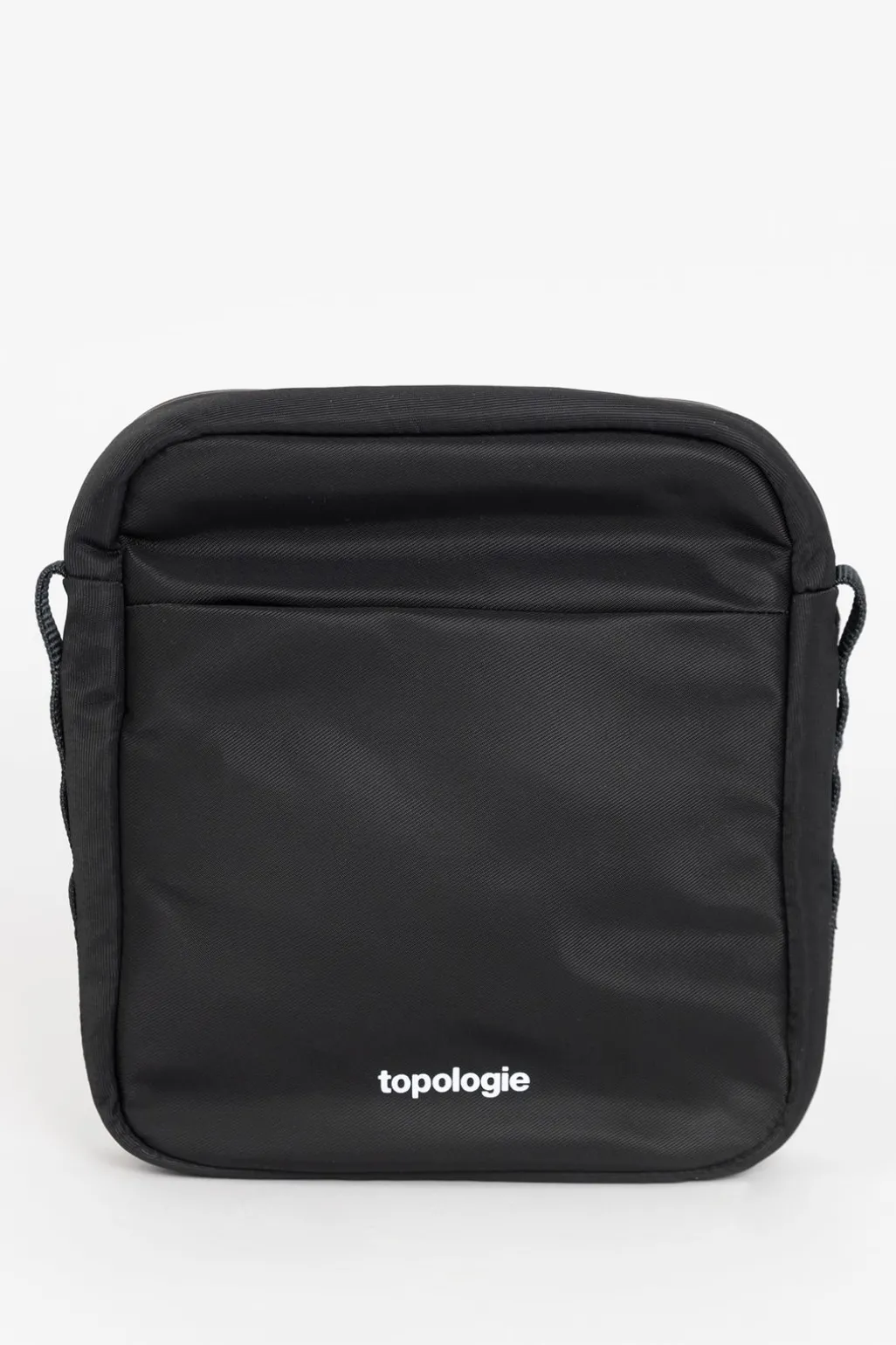 Topologie zwarte vierkante tas