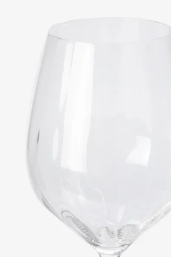 Transparant wijnglas