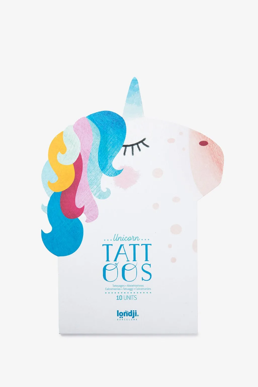 Unicorn tattoos 10 stuks groot