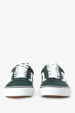 Vans Old Skool lage donkergroene sneakers
