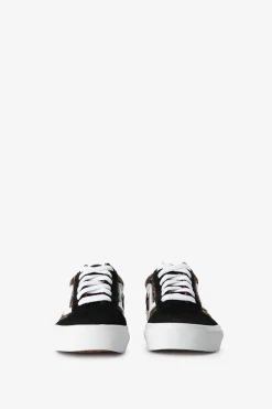 Vans Old Skool zwarte lage sneakers met leopard