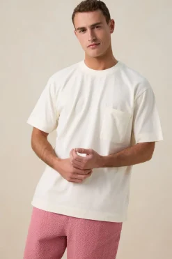 Wit boxy T-shirt