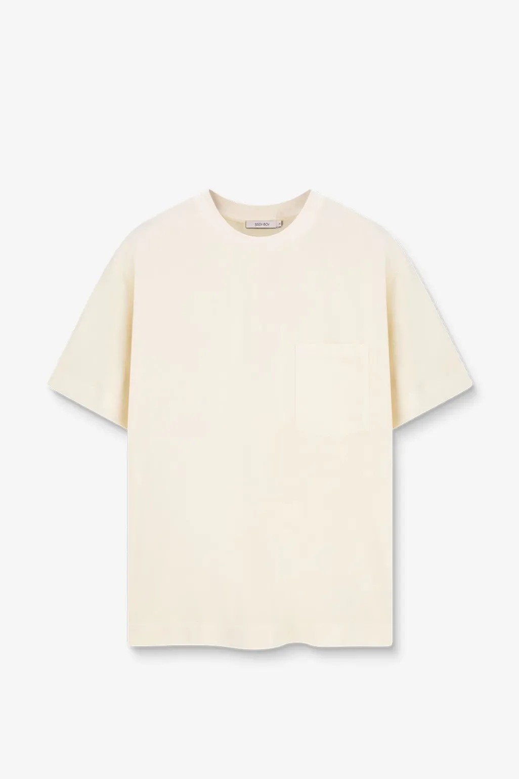 Wit boxy T-shirt