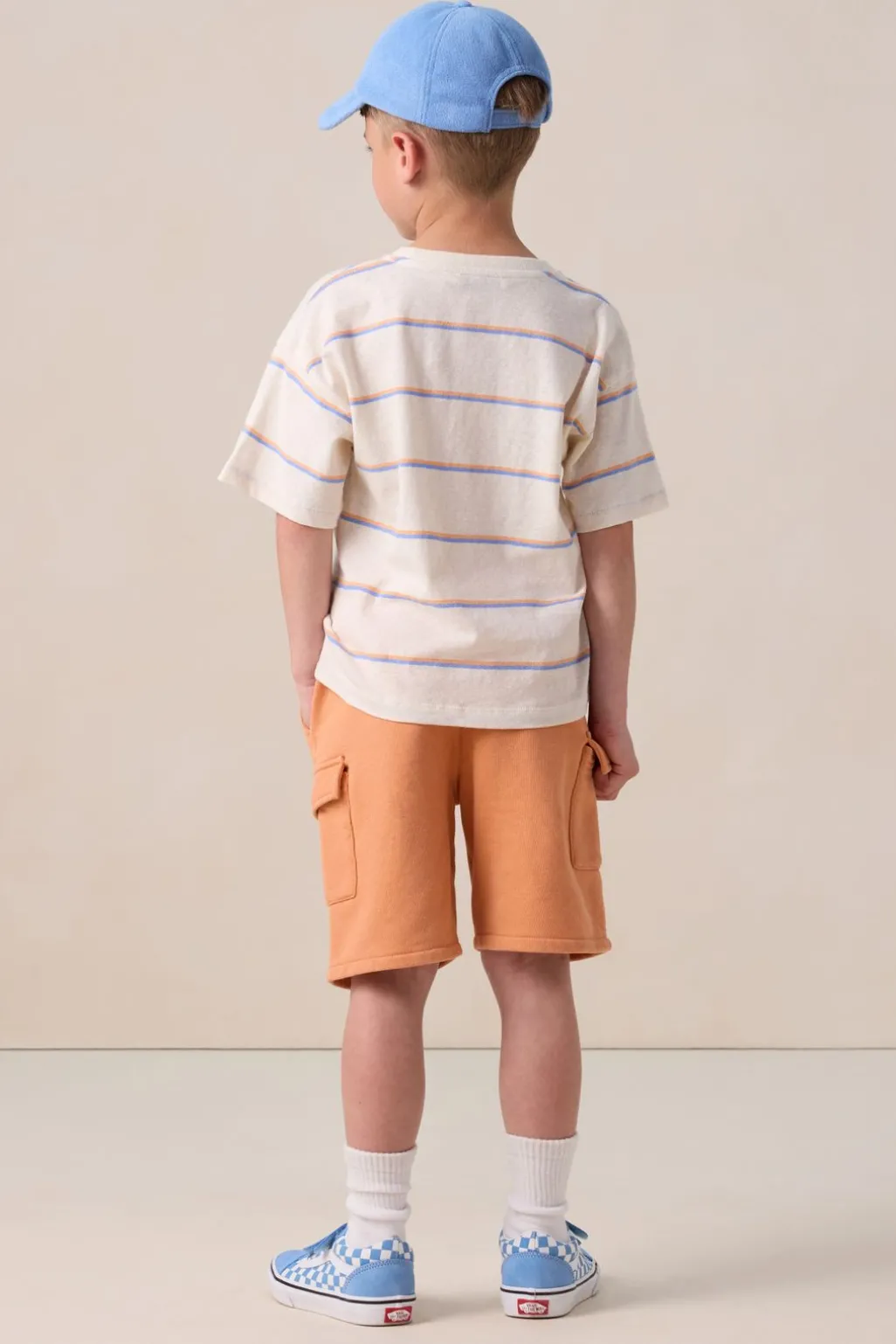 Wit gestreept T-shirt