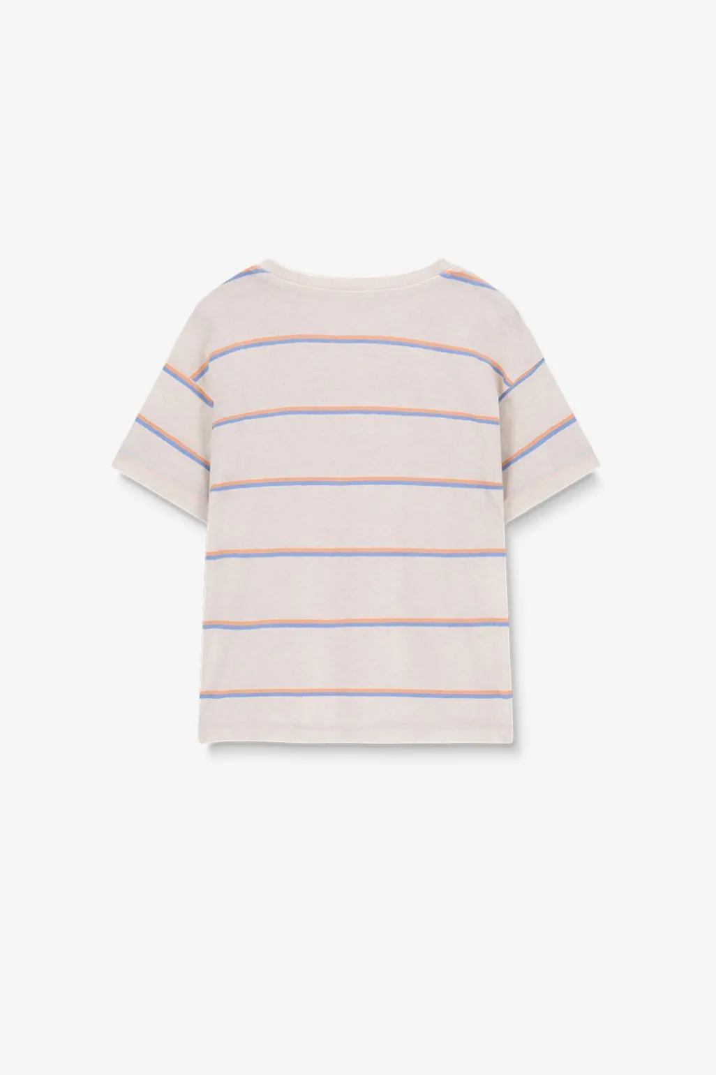 Wit gestreept T-shirt