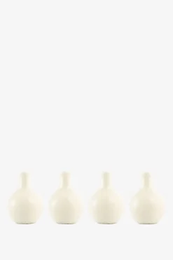 Wit keramisch vaasje