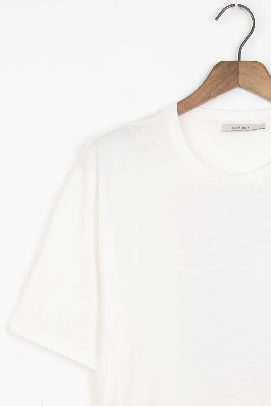 Wit T-shirt met artwork