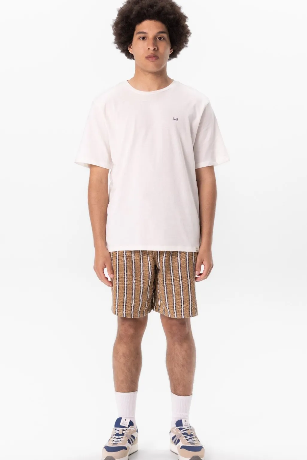 Wit T-shirt met artwork