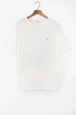 Wit T-shirt met artwork