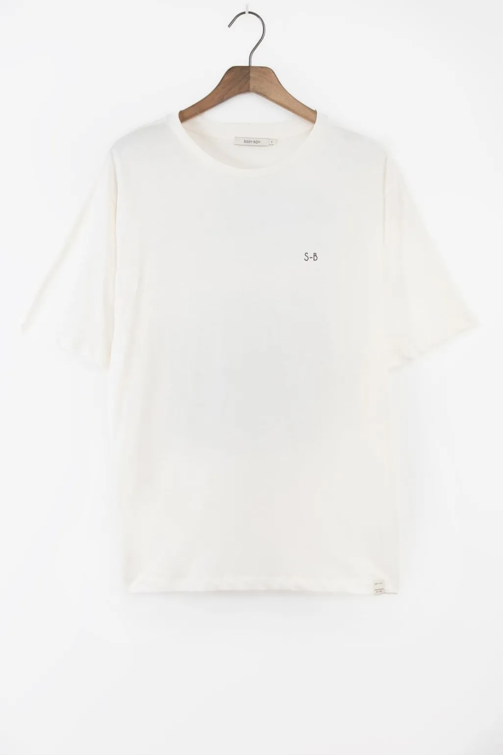 Wit T-shirt met artwork