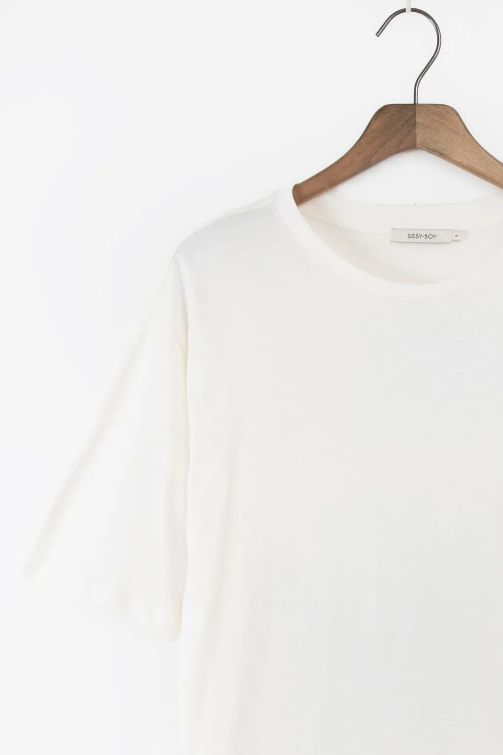Wit T-shirt met artwork