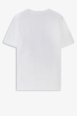 Wit T-shirt met fiets