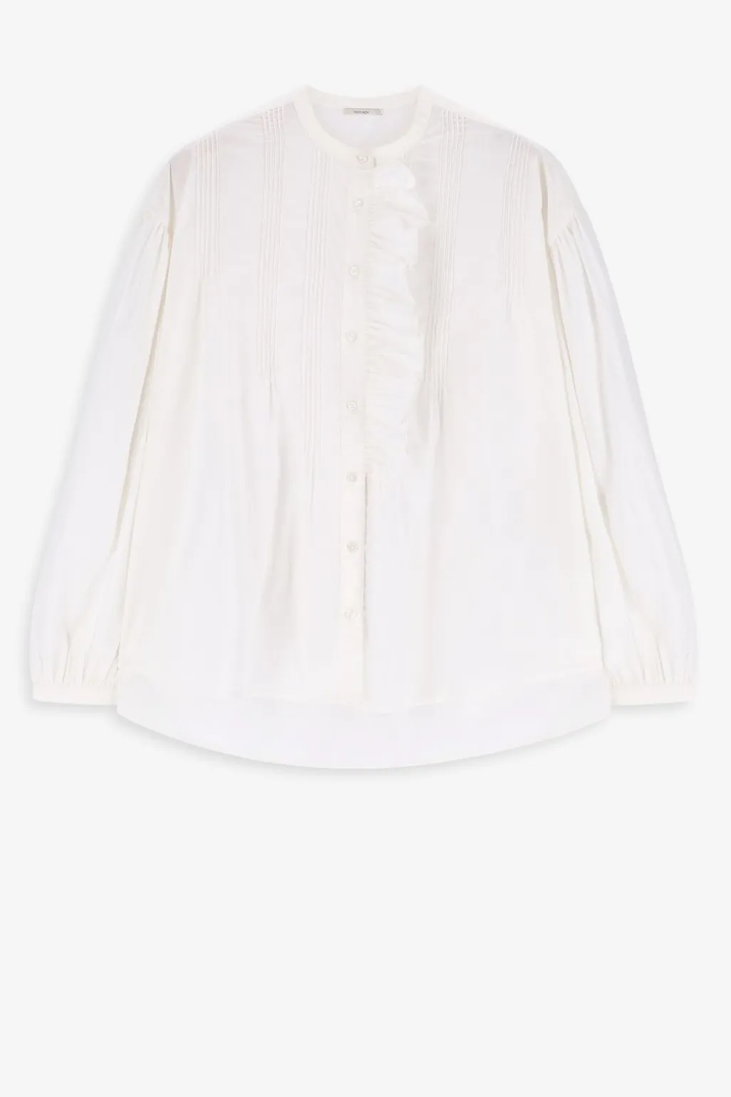Witte blouse met borduurwerk