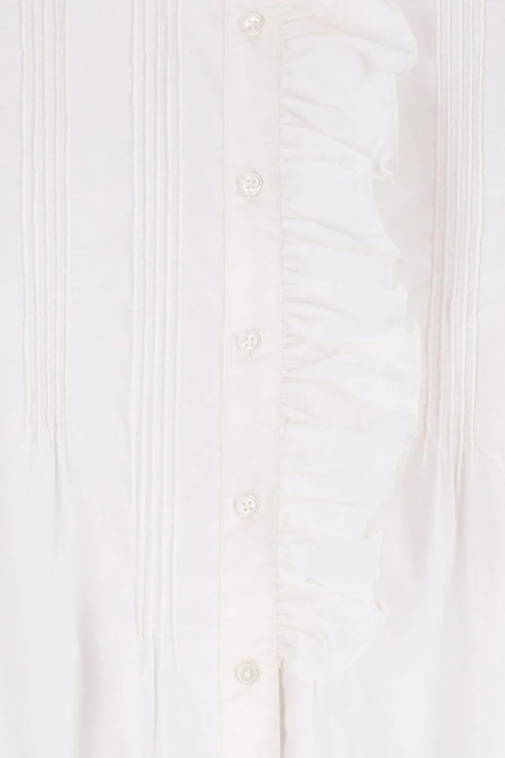 Witte blouse met borduurwerk