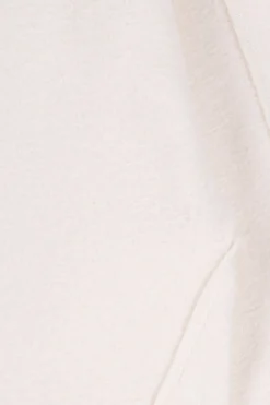 Witte boucle sweater