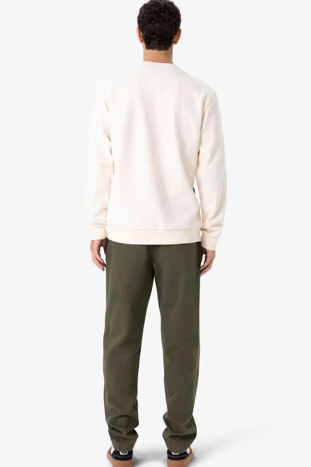 Witte colourblock sweater