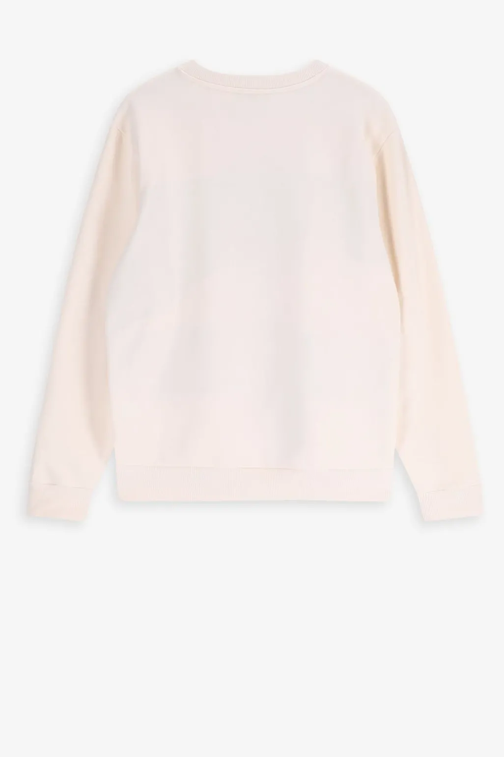 Witte colourblock sweater