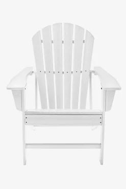 Witte fanback chair