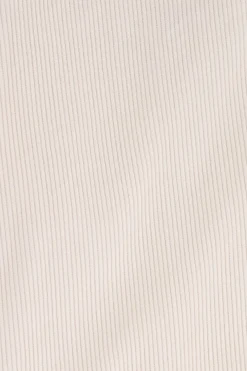 Witte high waist wide leg corduroy broek