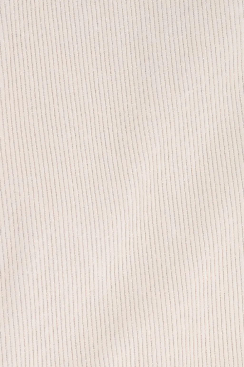 Witte high waist wide leg corduroy broek