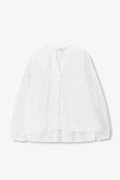 Witte oversized blouse