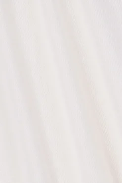 Witte rib singlet