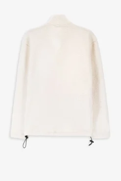 Witte teddy sweater