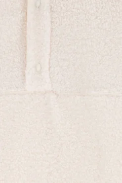 Witte teddy sweater