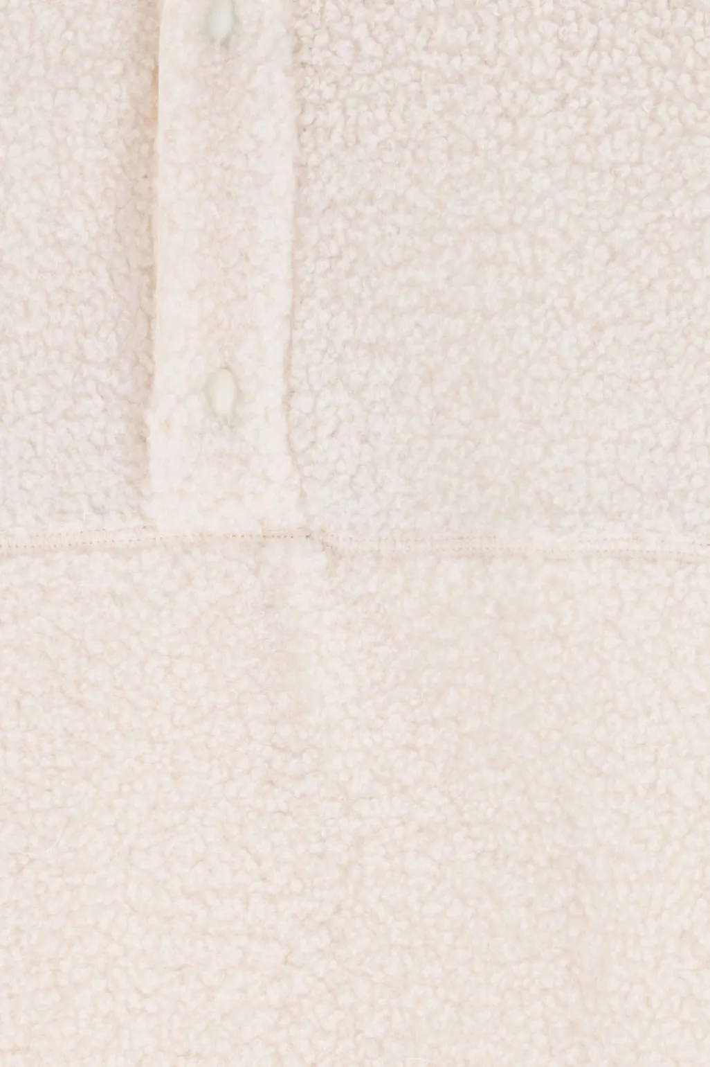 Witte teddy sweater