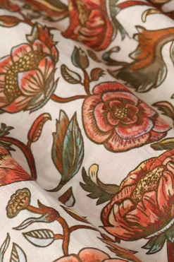 Witte top met print