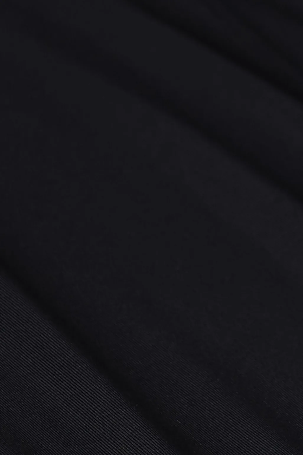 Zwarte mid waist jersey broek