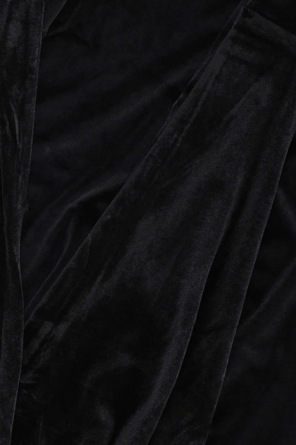 Zwarte velvet halter jumpsuit