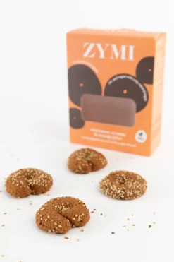 Zymi Biscuits Cinnamon Orange Juice Sesame